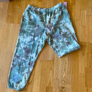 NWT tie-dye sweatpants